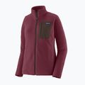 Women's fleece sweatshirt Patagonia R1 Air berry fig 4