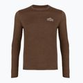 Men's long-sleeve trekking shirt Patagonia Cap Cool Daily Hut Tripper LS berm brown - light berm brown x-dye