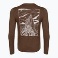 Men's long-sleeve trekking shirt Patagonia Cap Cool Daily Hut Tripper LS berm brown - light berm brown x-dye 2