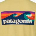 Men's longsleeve Patagonia Cap Cool Daily Boardshort Logo LS limestone yellow - Light Limestone yellow x-dye 5