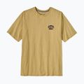 Men's T-shirt Patagonia Great Waves Responsibili-Tee lynx tan