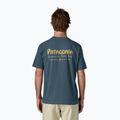 Men's T-shirt Patagonia Water People Banner summit blue 2