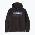 Men's trekking sweatshirt Patagonia Fitz Roy Foothills Daily Hoody black