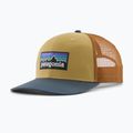 Baseball cap Patagonia P-6 Logo Trucker Hat lynx tan