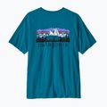Men's T-shirt Patagonia Fitz Roy Foothills glacial blue 2