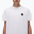 Men's Napapijri S-Badge white heron t-shirt 3