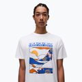 Men's Napapijri S-Valdor white heron t-shirt 3