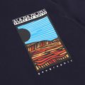 Men's Napapijri S-Valdor blu marine T-shirt 3