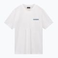 Men's Napapijri S-Dati white heron t-shirt 4