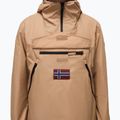 Men's Napapijri Rainforest WB PKT V2 tannin N1Q rain jacket 5