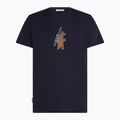 Men's T-shirt icebreaker Merino 150 Tech Lite Bear Tour midnight navy 7