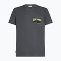 Men's T-shirt icebreaker Merino 150 Tech Lite Infographic obsidian 6