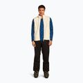 Men's thermal base layer top icebreaker Merino 200 Oasis Crewe Snow Day atlantis/topaz/aop 5