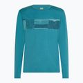 Men's Icebreaker Merino 200 Oasis Crewe Elevation Line topaz thermal longsleeve 7