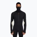 Men's thermal active jumpsuit icebreaker Merino 200 Oasis+ black/undyed/cb 2