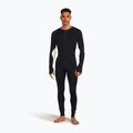 Men's thermal active jumpsuit icebreaker Merino 200 Oasis+ black/undyed/cb 4