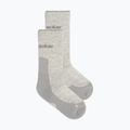Men's Icebreaker Merino Hike+ Light Crew socks blizzard heather/alloy 2