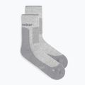 Men's Icebreaker Merino Hike+ Medium Crew socks blizzard heather/alloy 2