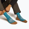 Men's Icebreaker Merino Hike+ Light Crew topaz/trail socks 3