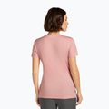Women's trekking T-shirt icebreaker Merino 150 Tech Lite III Tee blush 3