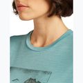 Women's T-shirt icebreaker Merino 150 Tech Lite Terrain hydro 6