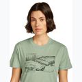 Women's T-shirt icebreaker Merino 150 Tech Lite Crop The Climb seaglass 5