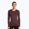 Icebreaker women's thermal longsleeve 200 Oasis Crewe java