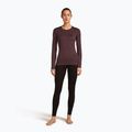 Icebreaker women's thermal longsleeve 200 Oasis Crewe java 2