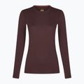 Icebreaker women's thermal longsleeve 200 Oasis Crewe java 7