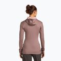 Icebreaker women's Merino 260 Quantum IV Zip Hoodie summit/blush 4