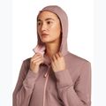 Icebreaker women's Merino 260 Quantum IV Zip Hoodie summit/blush 5