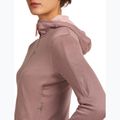 Icebreaker women's Merino 260 Quantum IV Zip Hoodie summit/blush 8