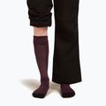 Women's ski socks Icebreaker Merino Ski+ Light OTC java/black/summit 3