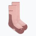 Icebreaker women's socks Merino Hike+ Light Crew blush/summit 2