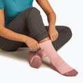Icebreaker women's socks Merino Hike+ Light Crew blush/summit 3