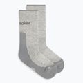 Icebreaker women's socks Merino Hike+ Light Crew blizzard heather/alloy 2