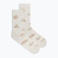 Women's socks icebreaker Merino Ultralight Crew Camp Ess ecru heather/sand 2