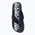 Men's Napapijri NP0A4IQU blue marine flip flops 5