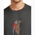 Men's T-shirt icebreaker Merino 150 Tech Lite Bear Catch Tee obsidian 5