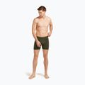Men's thermal boxer briefs icebreaker Anatomica dark loden 6