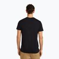 Men's T-shirt icebreaker Merino 125 Cool-Lite Sphere Tee Across The Peaks black 3