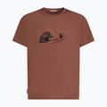 Men's T-shirt icebreaker Merino Core Canoe Companions carob 7