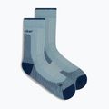 Men's socks Icebreaker Merino Hike+ Ultralight Quarter flint blue/atlantis 2