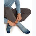 Men's socks Icebreaker Merino Hike+ Ultralight Quarter flint blue/atlantis 4