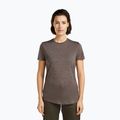 Women's trekking T-shirt icebreaker Merino 125 Cool-Lite™ Sphere III bittersweet hthr