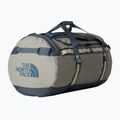 Travel bag The North Face Base Camp Duffel L 95 l stone slab/granite grey