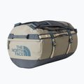Travel bag The North Face Base Camp Duffel S 50 l stone slab/granite grey