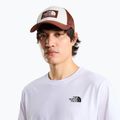 Men's baseball cap The North Face Mudder Trucker ember soil-white dune 3