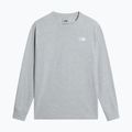 Men's long-sleeve trekking shirt The North Face Evolution Simple Dome Regular LS Tee tnf pale grey heather 4
