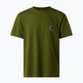 Men's T-shirt The North Face Mountain Logo Relaxed woodland green 5